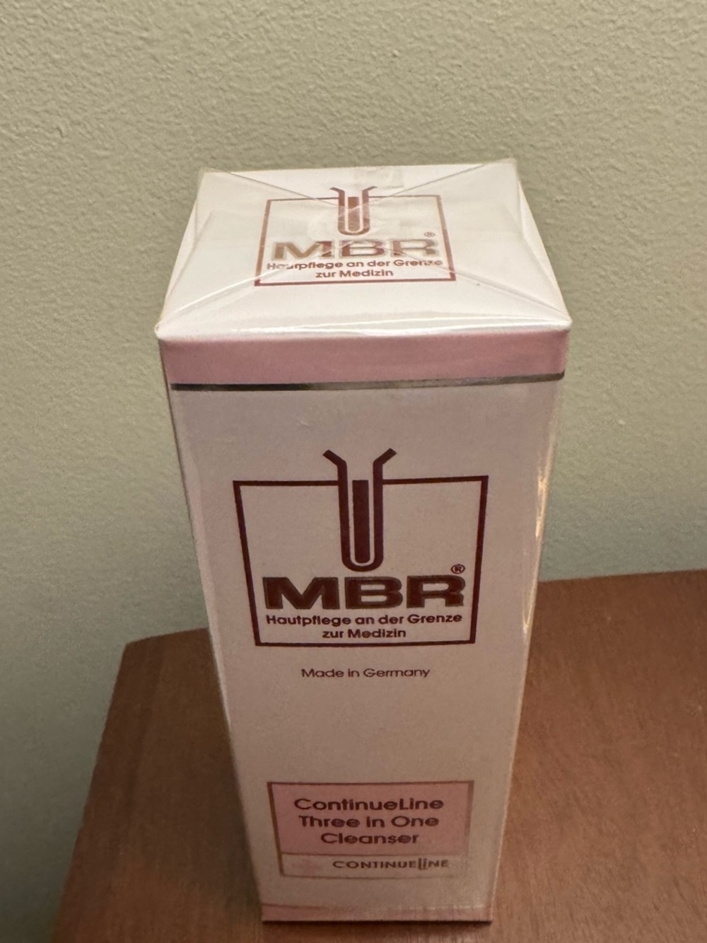 MBR ContinueLine Three in One Cleanser-Original Packaging